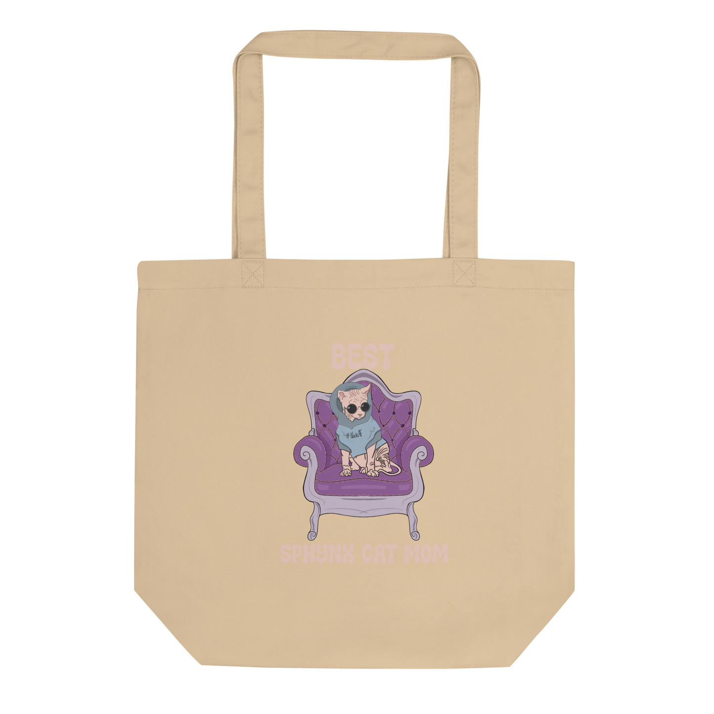 "BEST SPHYNX CAT MOM" ECO TOTE
