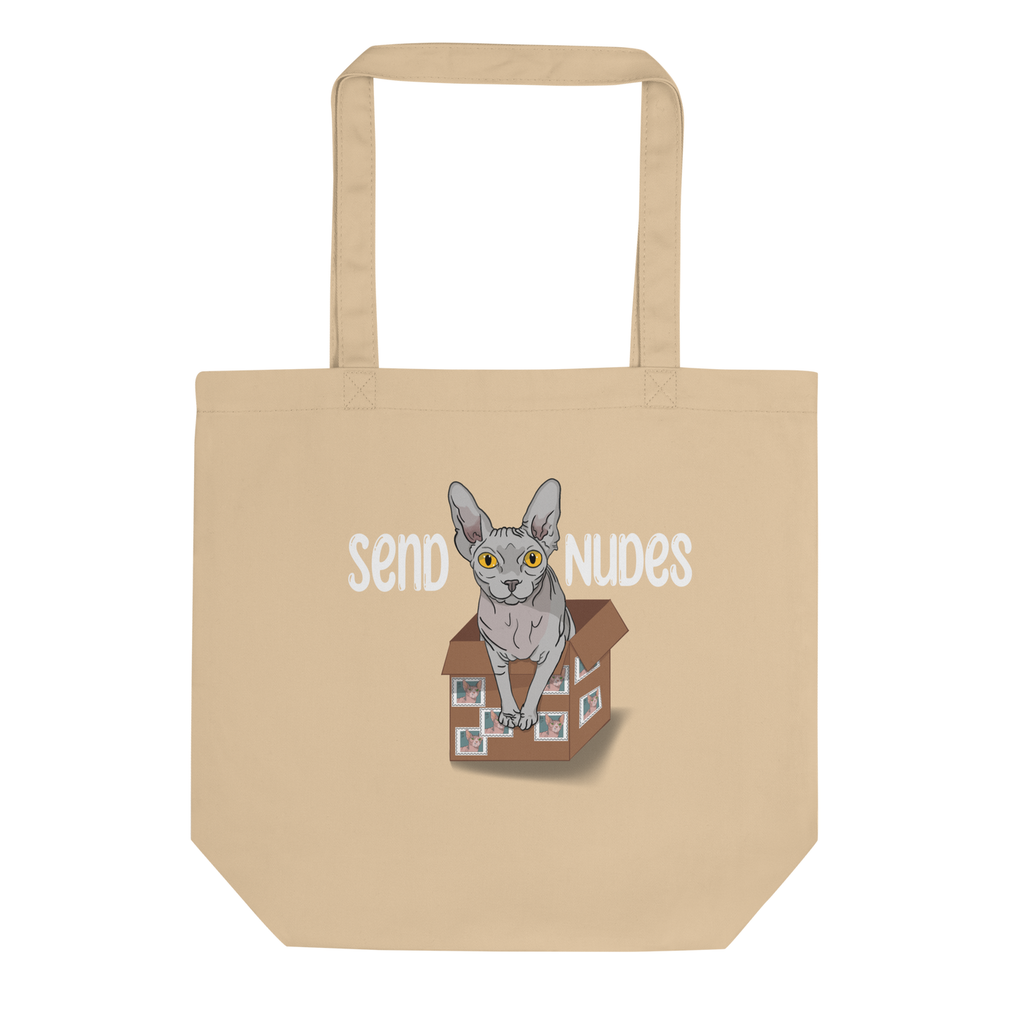 "SEND NUDES" ECO TOTE