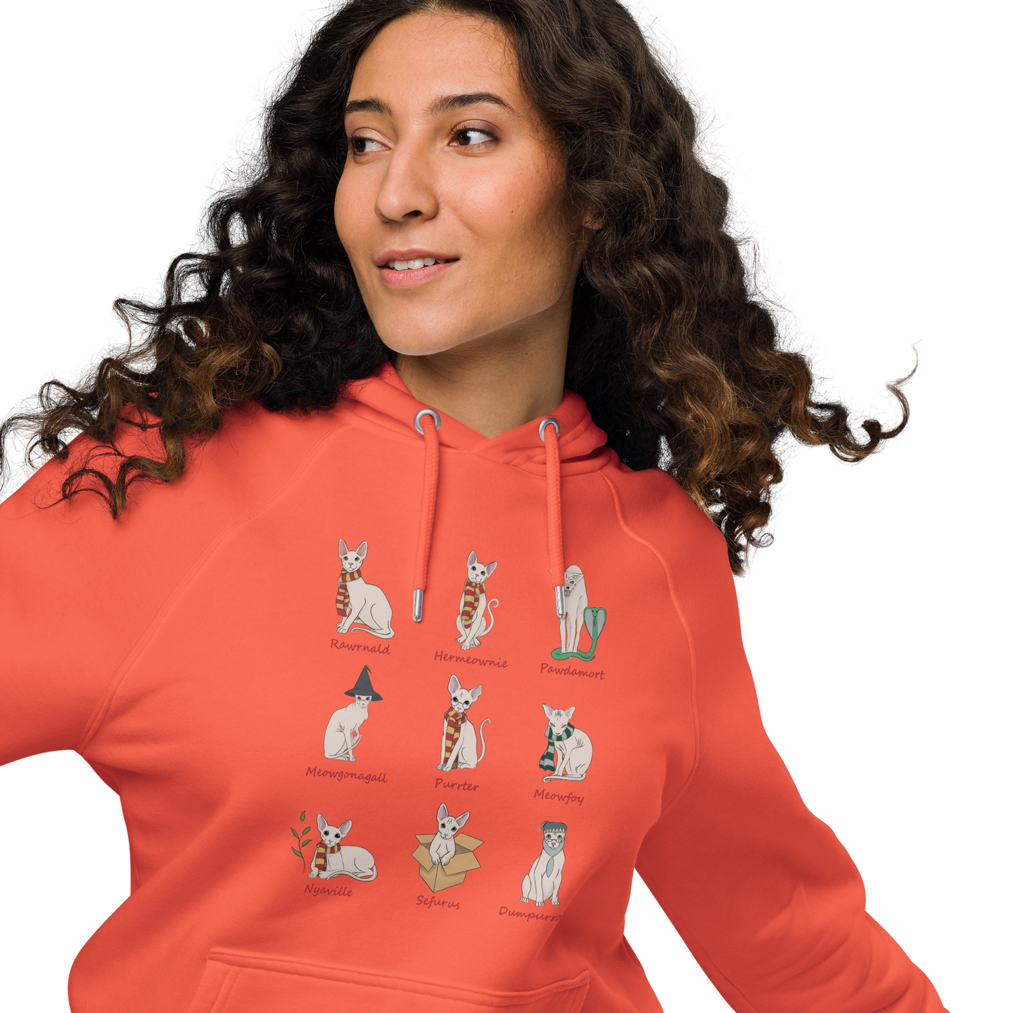 "HARRY POTTER SPHYNX" UNISEX ECO HOODIE