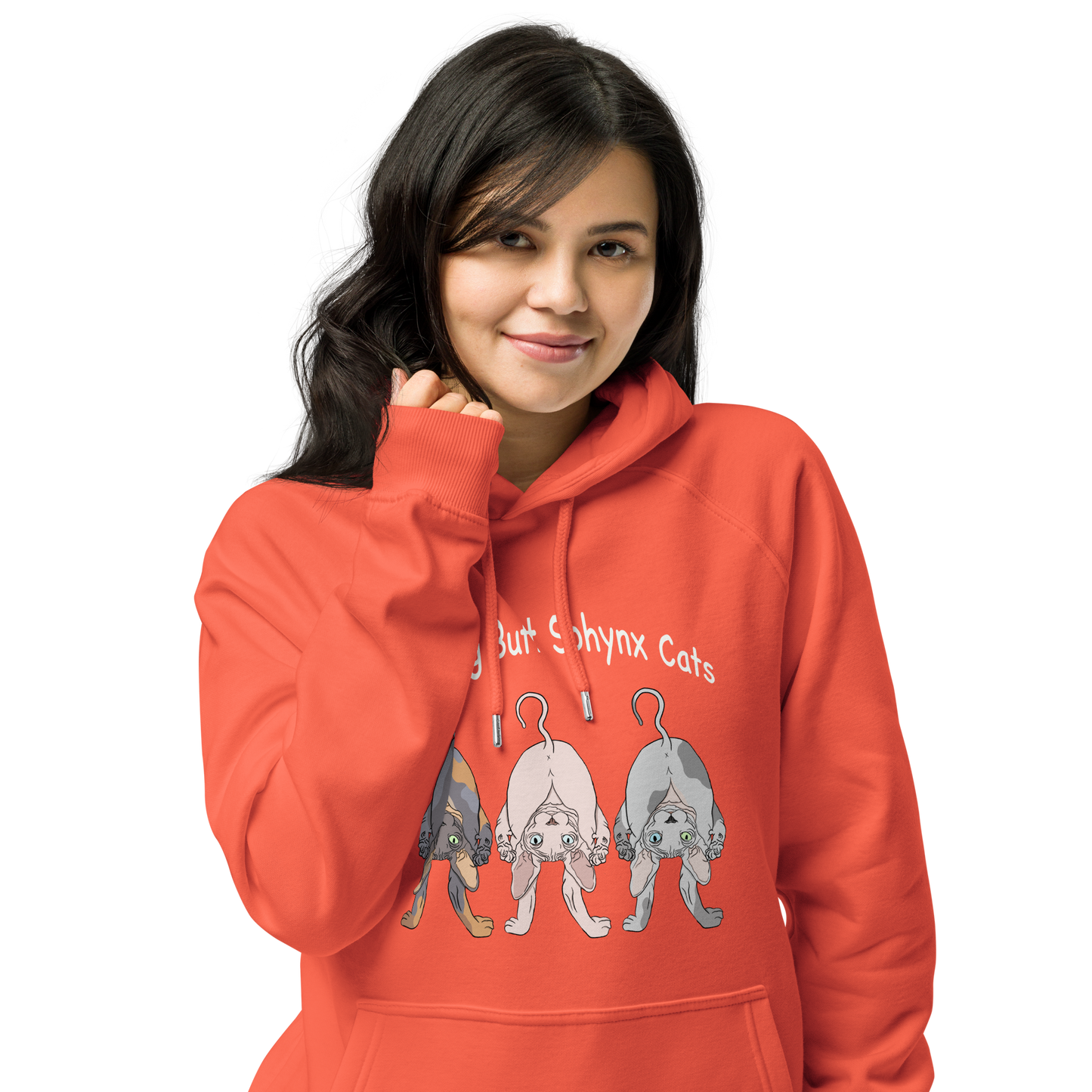 "NOTHING BUTT SPHYNX CATS" HOODIE