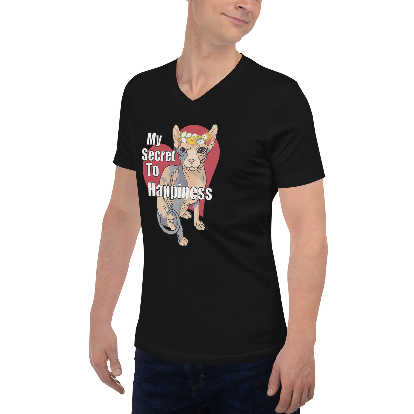 "MY SECRET TO HAPPINESS" ECO TEE