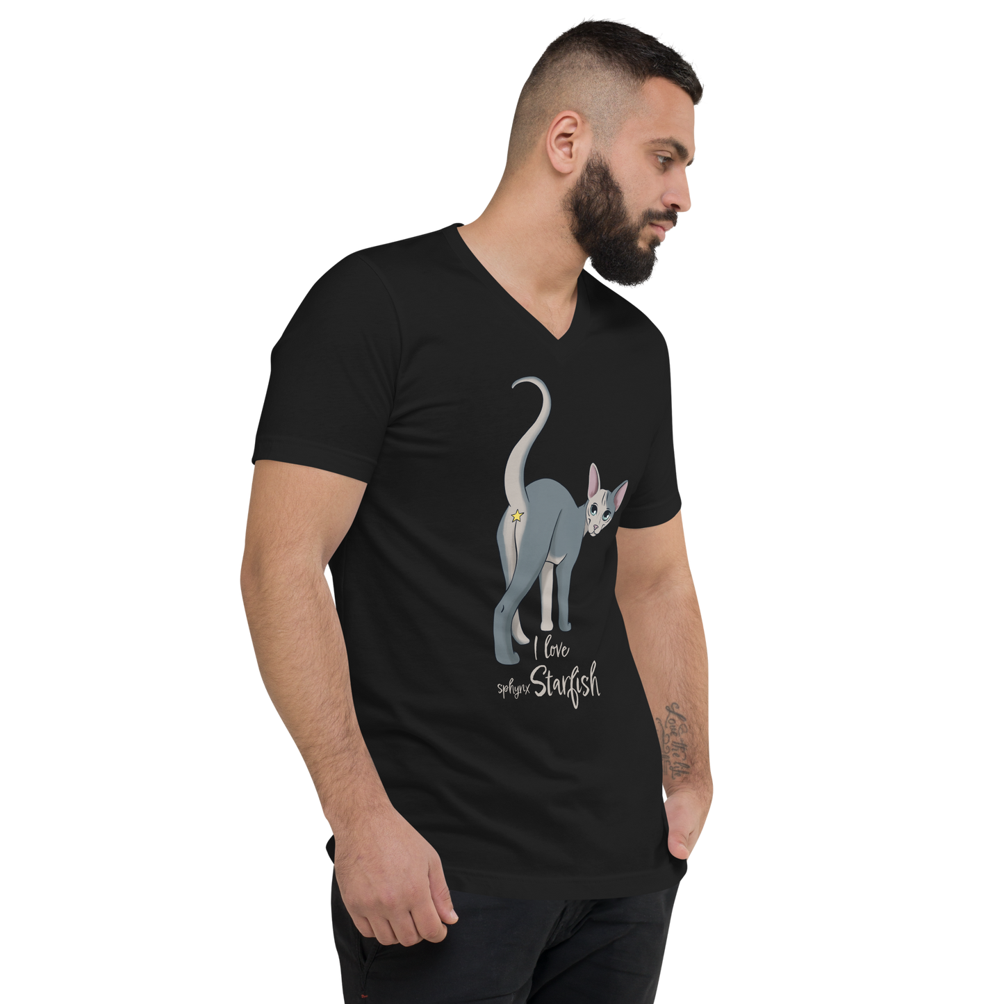"I LOVE SPHYNX STARFISH" UNISEX ECO TEE