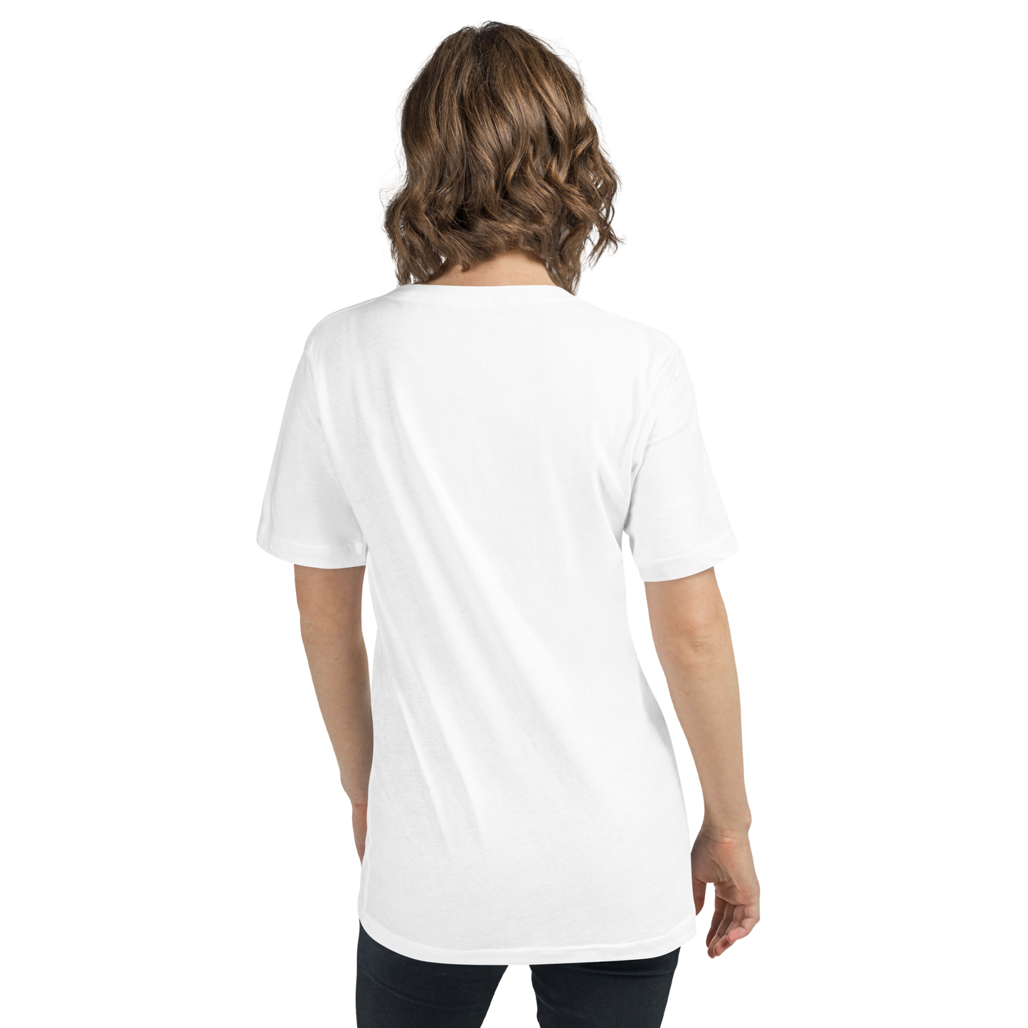 "MY SPHYNX CAT IS MY LUCKY CHARM" - V-NECK UNISEX TEE