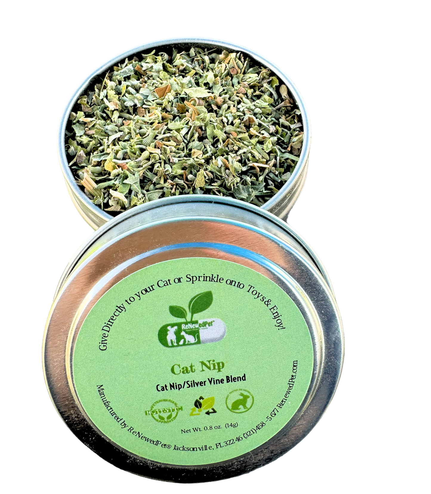 ORGANIC CATNIP / SILVER VINE MIX