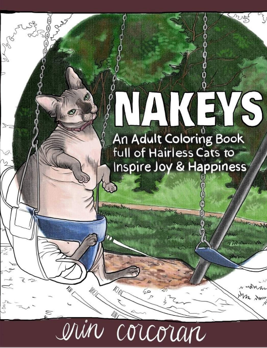 SPHYNX CAT COLORING BOOK!
