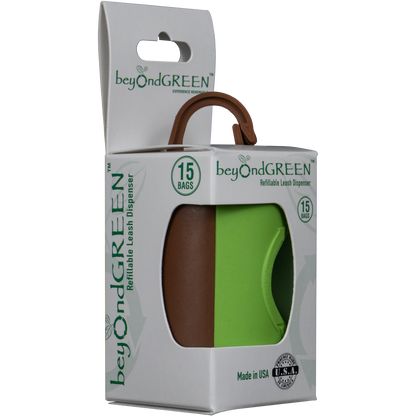 Recycled-Plastic Leash Dispenser