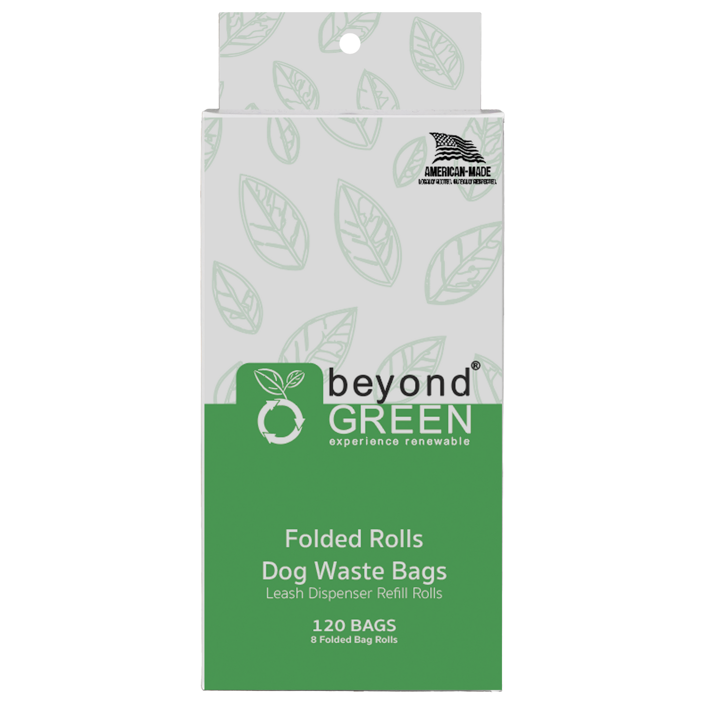 120 Count - Dog Poop Bags