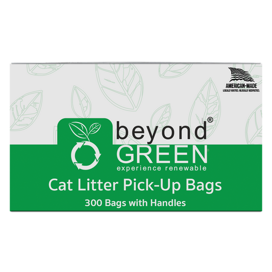 Cat Litter Pick-Up Bags with Handles - 300 Bags