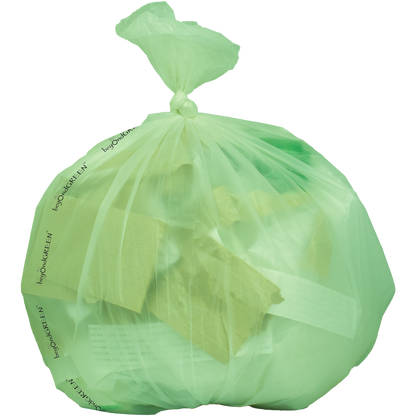 5-Gallon Plant-Based Trash Can Liner - 50 Bags