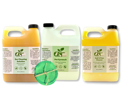 4-ALL PETS EAR, NAIL & EYEWASH KIT