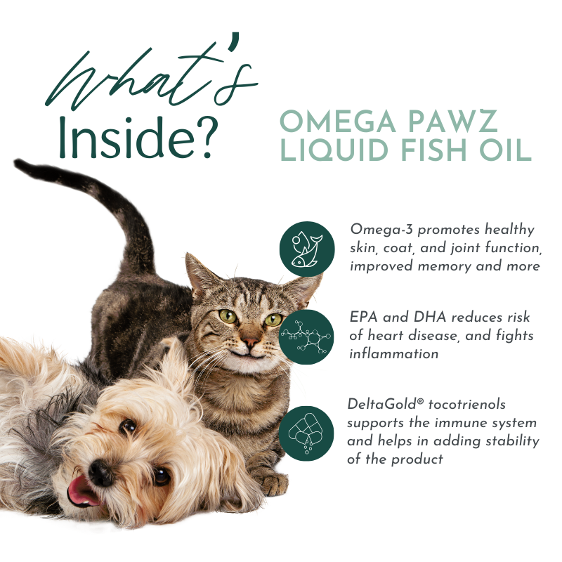 Pre-Order Omega Pawz - Liquid Omega 3 Oil for Dogs and Cats