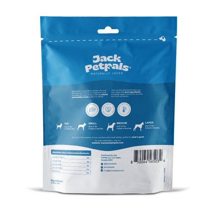 Jack PetPals Seafood Feast Codfish Skin Treat Chews (6oz)