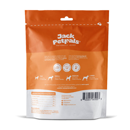 Jack PetPals Handcrafted Jerky Chicken Breast Dog Treats (12oz)
