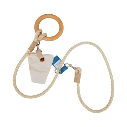 Country Living Carbon Neutral Dog Leash with Small Storage Bag