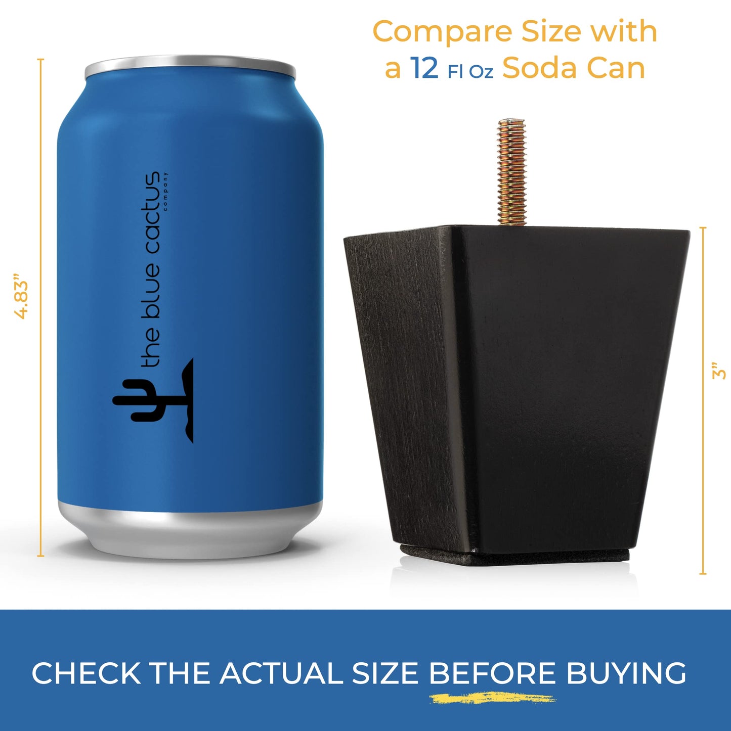 Premium Hardwood Furniture Leg Replacement