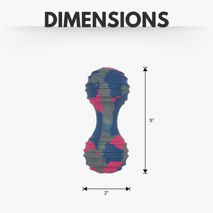 Natural Rubber Dumbbell Dog Chew Toy – Durable & Safe, Fun & Interactive Play