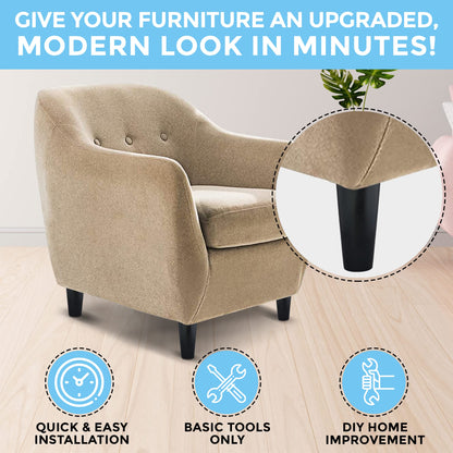 Premium Hardwood Furniture Leg Replacement