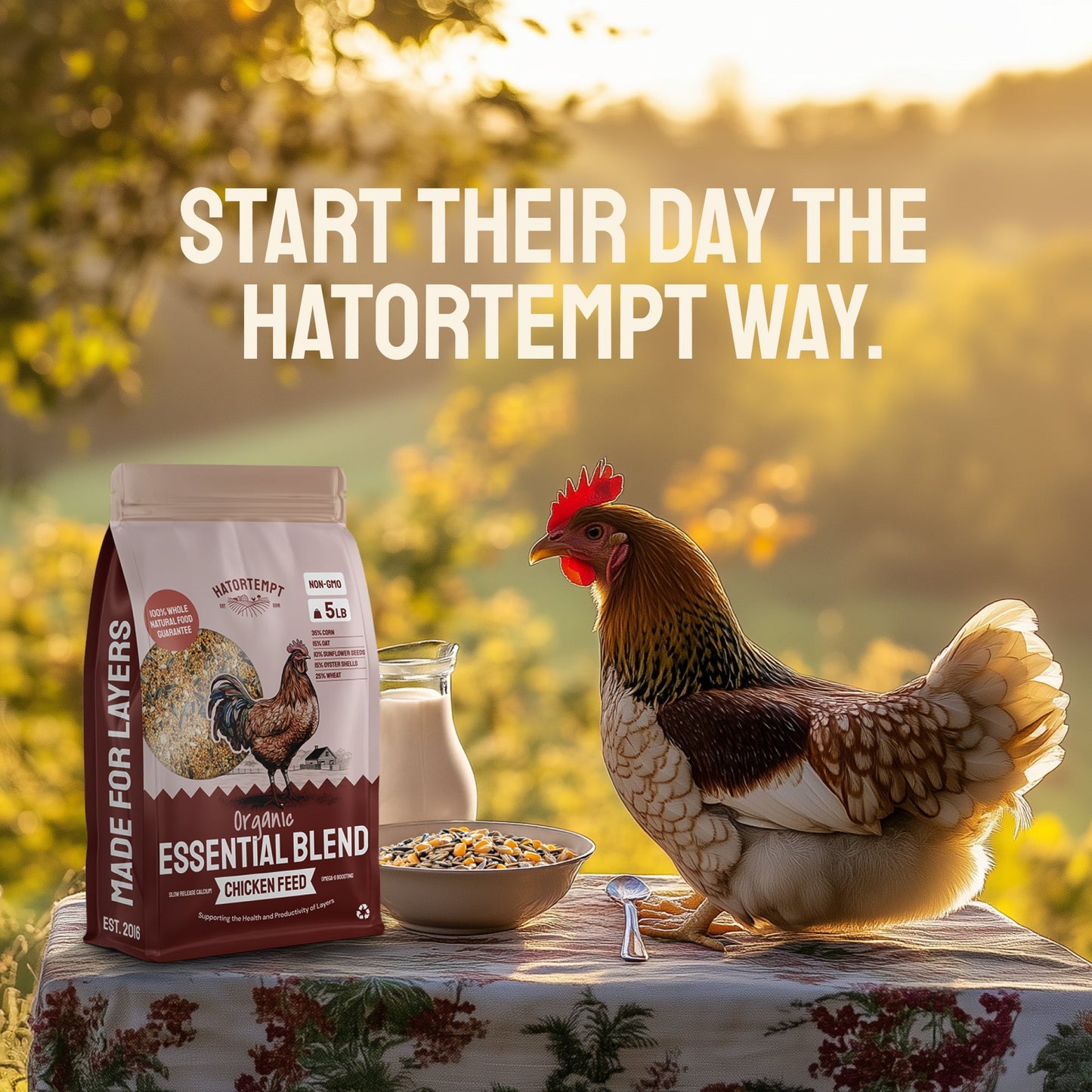 Essential Blend Chicken Feed (Formulated for Layers)