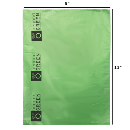 Dog Waste Bags Refill Roll for Park Dispenser - 200 Bags on Roll