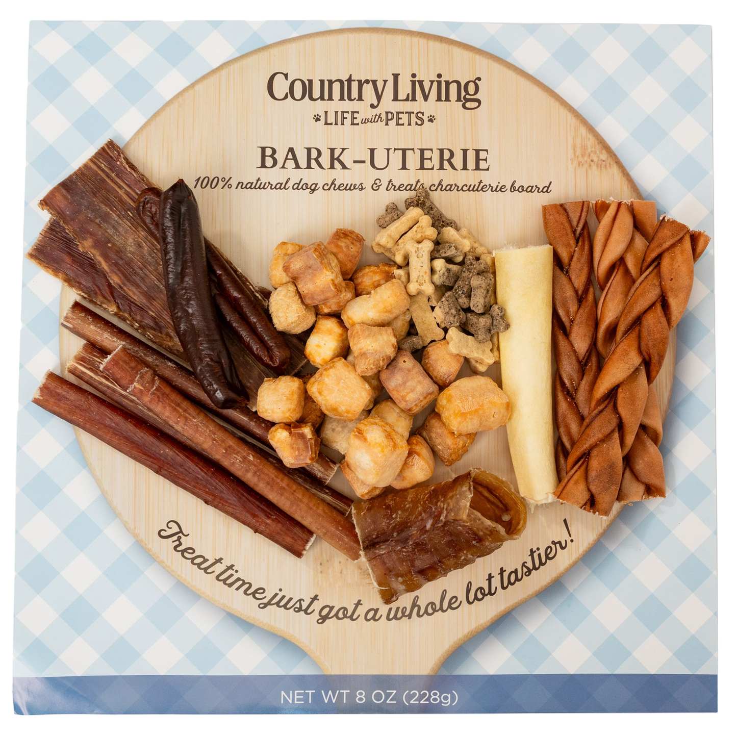 Bark-Uterie Board –  Charcuterie-Inspired Natural Dog Treats Selection