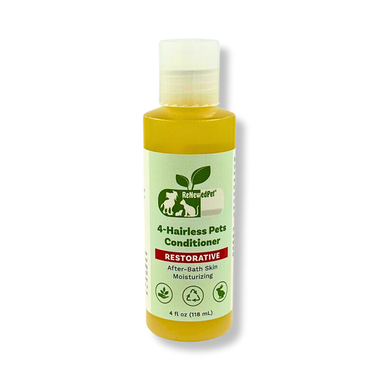 4-HAIRLESS PETS RESTORATIVE CONDITIONER