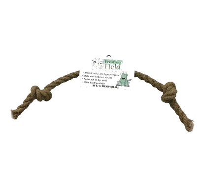 NATURAL HEMP DOG TUG-TOY