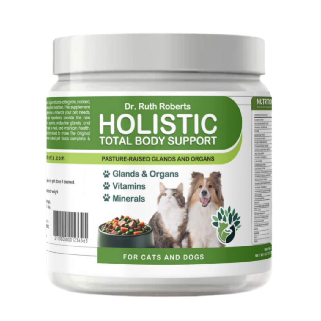 Pre-Order Holistic Total Body Support – Multivitamin & Glandular Support for Dogs and Cats