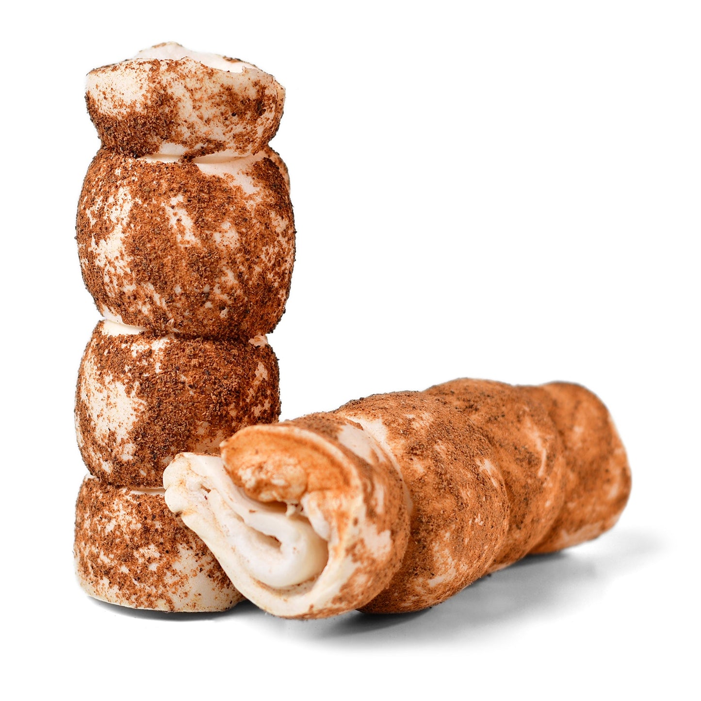 3"- 5" Liver Dusted Cheek Rolls 10 pcs bag