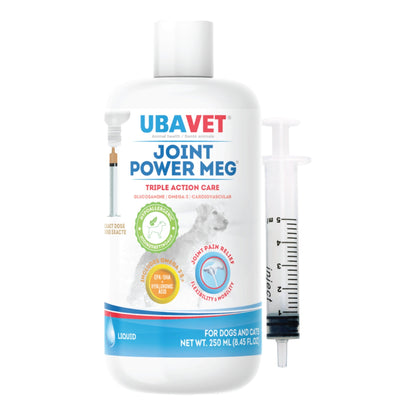 UBAVET Joint Power MEG Maximum Joint Care Liquid for Cats and Dogs