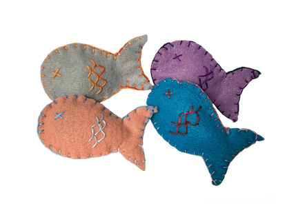 Organic Cat-Nip Fish Cat Toy!