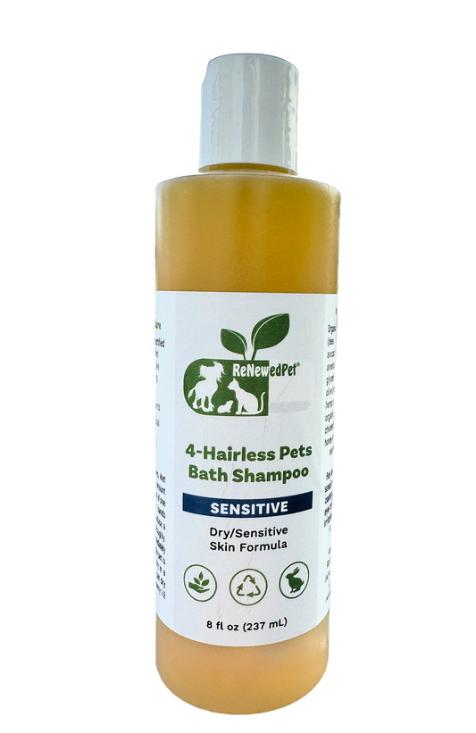 4-HAIRLESS PETS SENSITIVE SHAMPOO