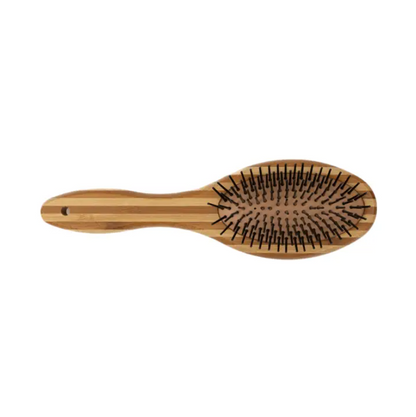 Country Living Dual-Sided Natural Wood Dog Brush - Ergonomic, Durable & Versatile