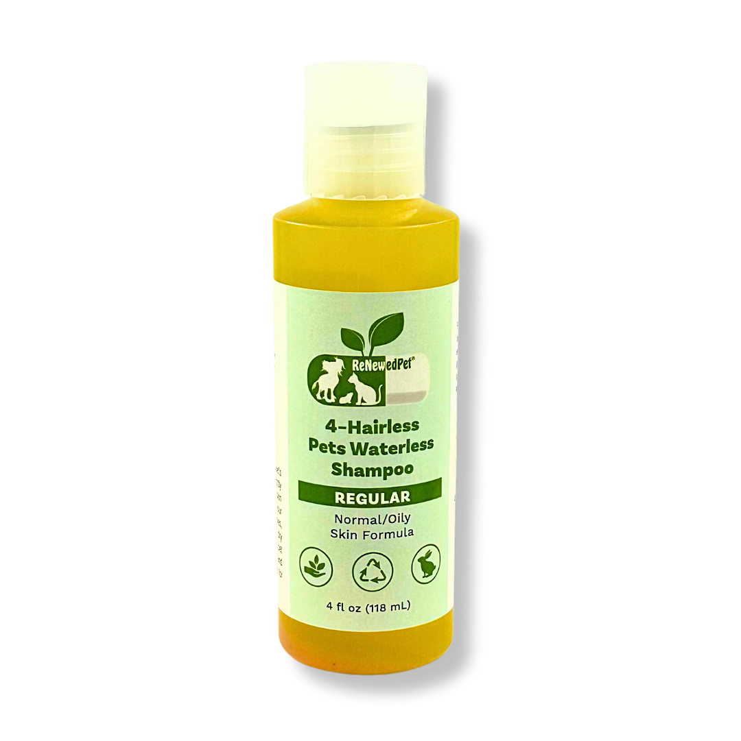 4-HAIRLESS PETS REGULAR WATERLESS SHAMPOO