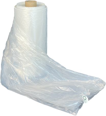 Clear Produce Bags - Roll of 100 Bags - 14" x 17"