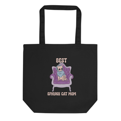 "BEST SPHYNX CAT MOM" ECO TOTE