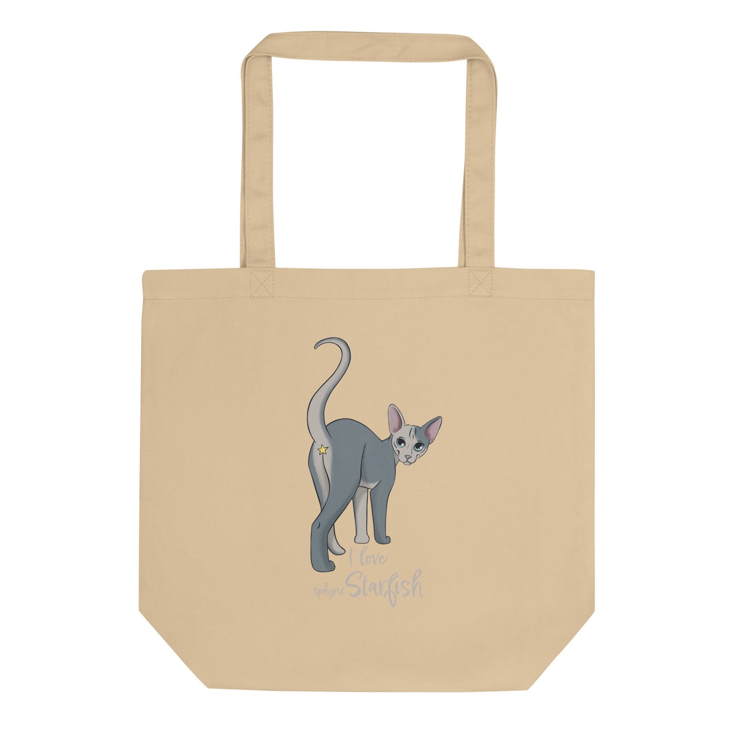 "I LOVE SPHYNX STARFISH" ECO TOTE