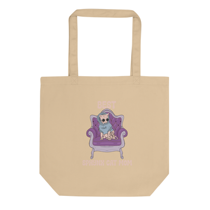 "BEST SPHYNX CAT MOM" ECO TOTE