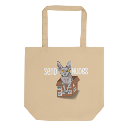 "SEND NUDES" ECO TOTE