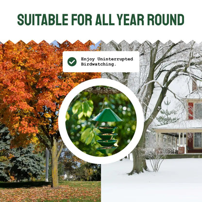 Squirrel-Proof Metal Bird Feeder (Hanging)