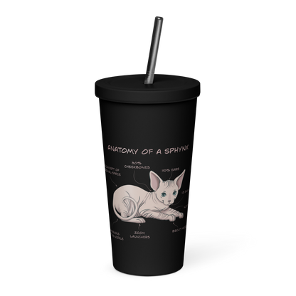 "ANATOMY OF A SPHYNX" TUMBLER