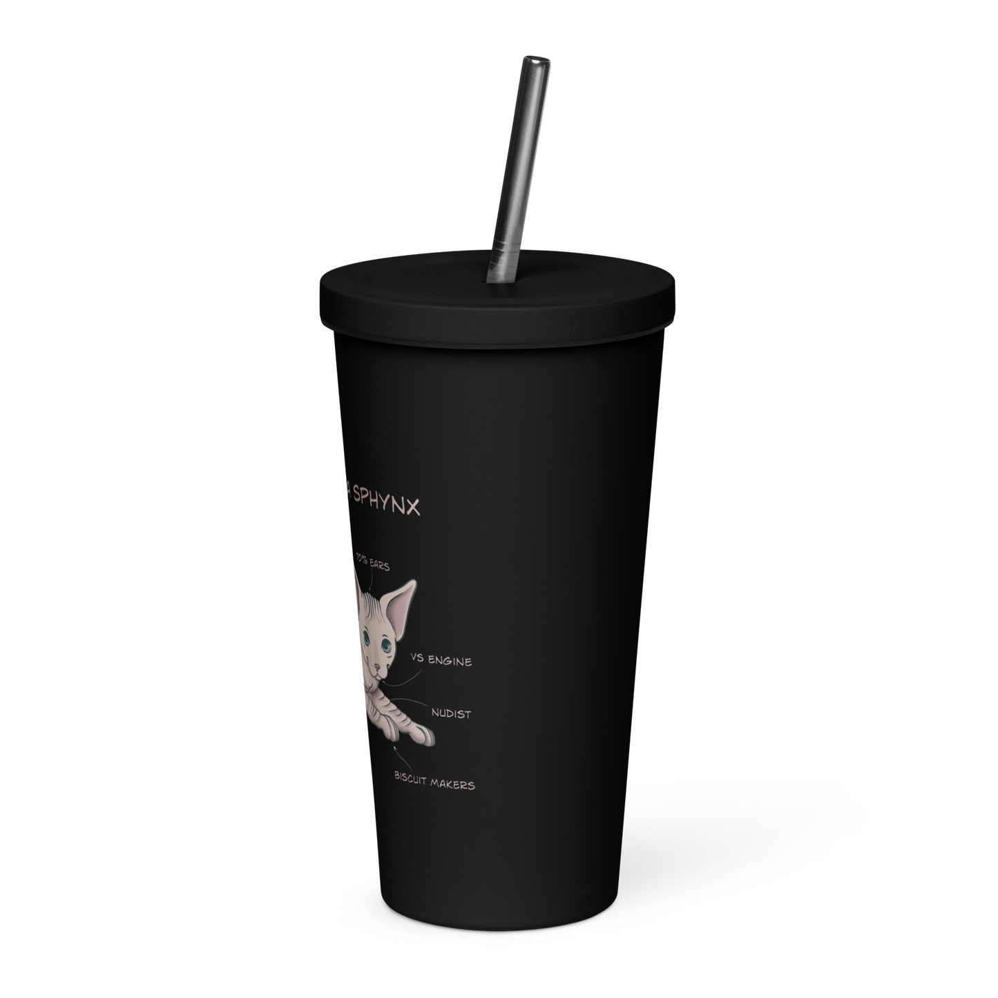 "ANATOMY OF A SPHYNX" TUMBLER