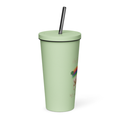 "MY SPHYNX CAT IS MY LUCKY CHARM" - TUMBLER