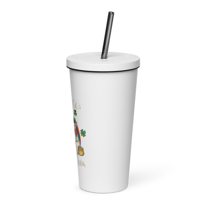 "MY SPHYNX CAT IS MY LUCKY CHARM" - TUMBLER