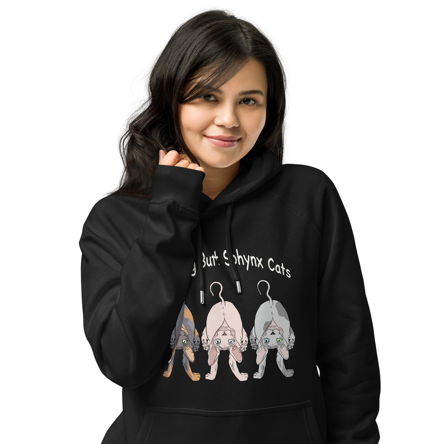 "NOTHING BUTT SPHYNX CATS" HOODIE