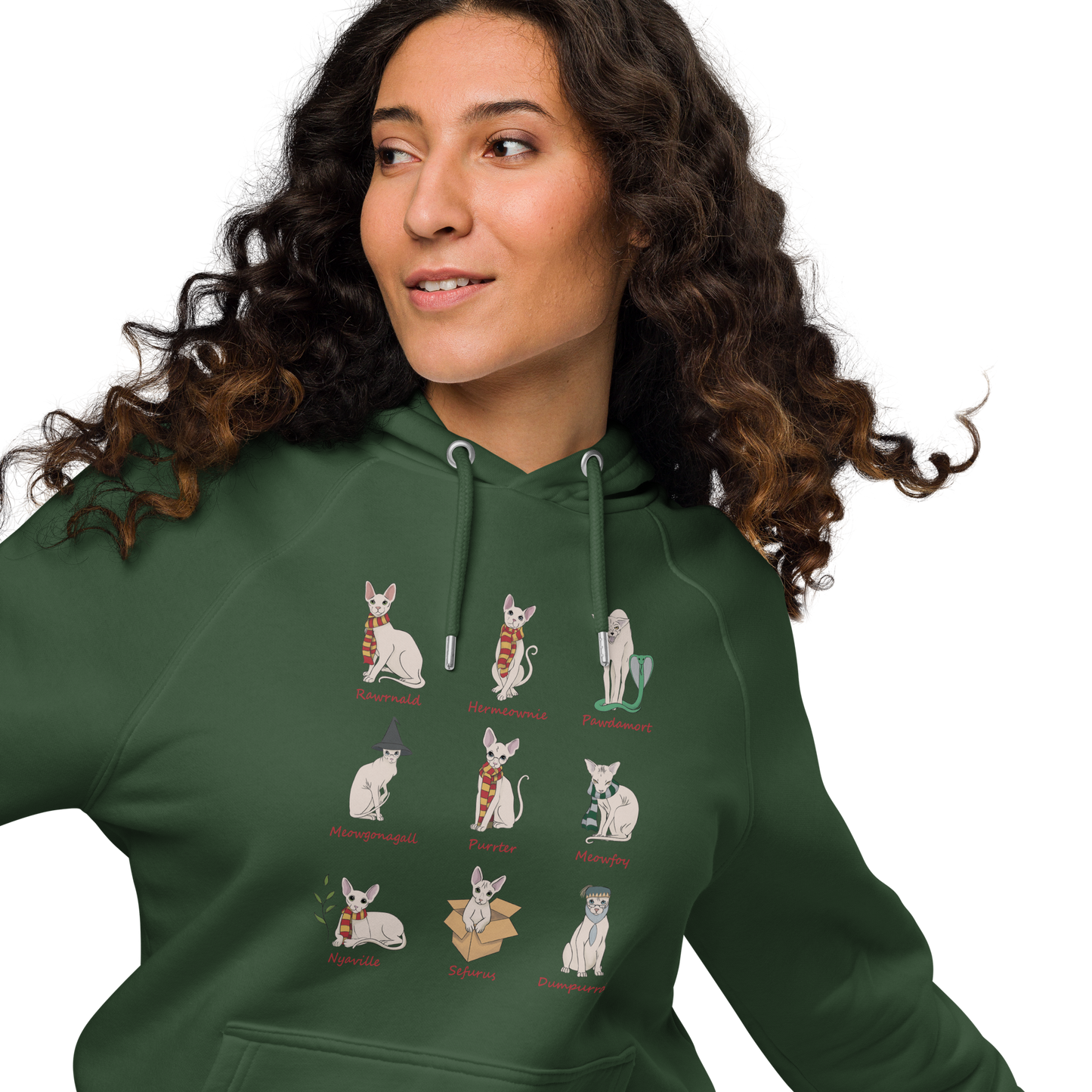 "HARRY POTTER SPHYNX" UNISEX ECO HOODIE