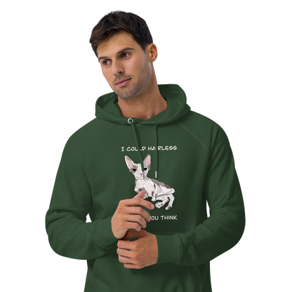 "I COULD HAIRLESS WHAT YOU THINK" UNISEX ECO TEE