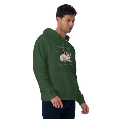 "ANATOMY OF A SPHYNX" UNISEX ECO HOODIE