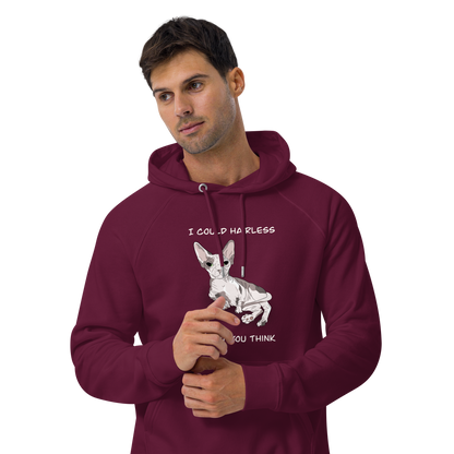 "I COULD HAIRLESS WHAT YOU THINK" UNISEX ECO TEE