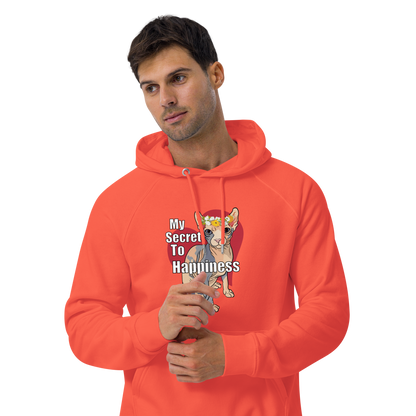 "MY SECRET TO HAPPINESS" UNISEX ECO TEE