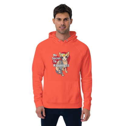 "MY SECRET TO HAPPINESS" UNISEX ECO TEE